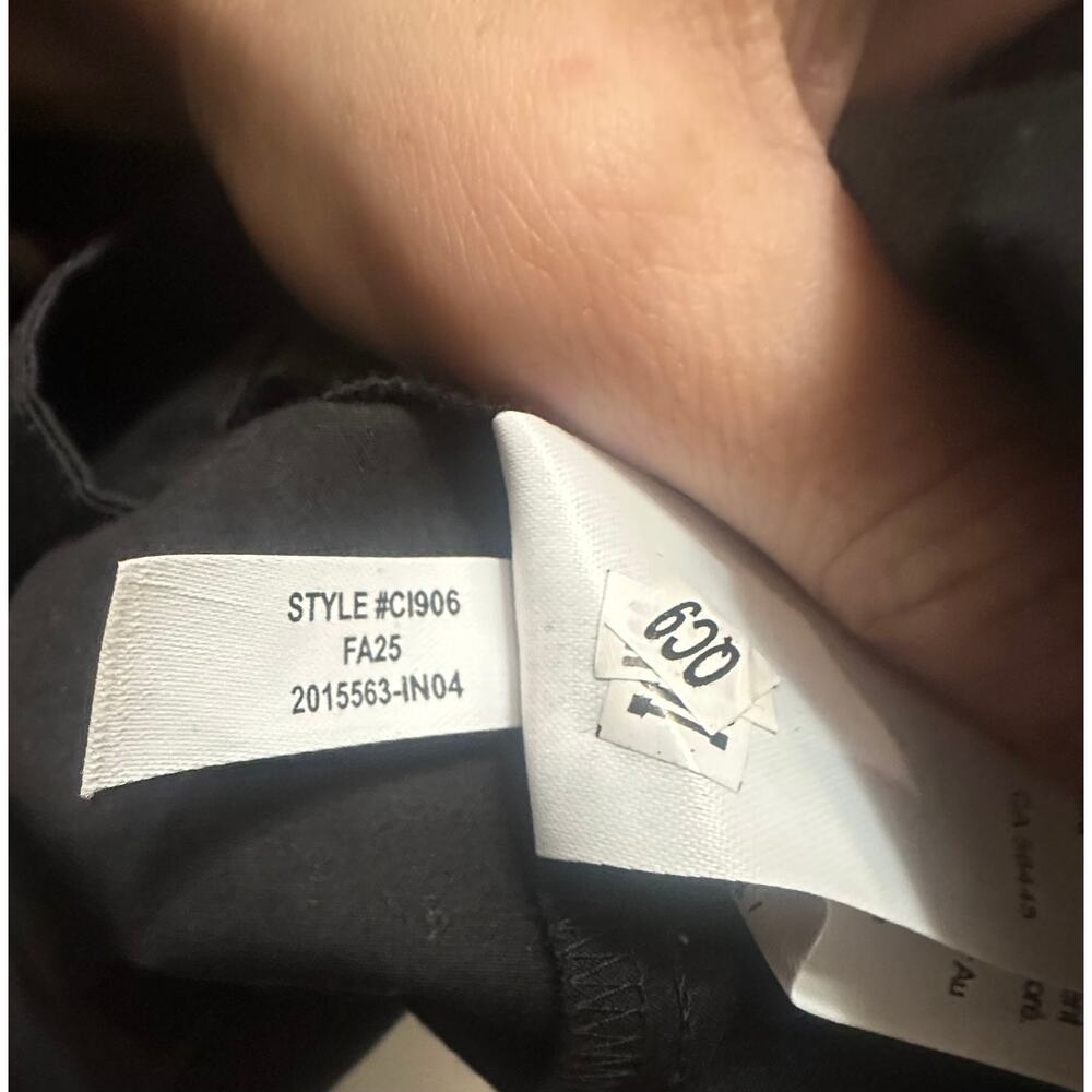 J.CREW Zip-Up Shirt-Dress in Black CI906 Size 4 NWT - Picture 12 of 13